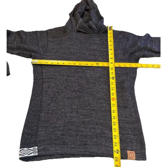 PAKA Sweater Unisex The Hoodie XS Royal Alpaca Blend Pullover Lightweight - Picture 9 of 9